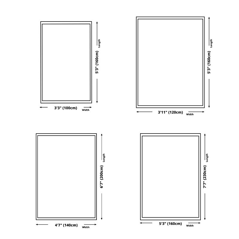 Area a blocchi di colore bianco moquette moderno tappeto area di poliestere moderna tappeto per la casa