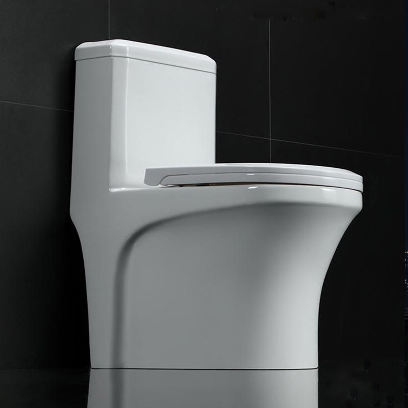 Modern Seat Included Flush Toilet 1-Piece Urine Toilet for Bathroom