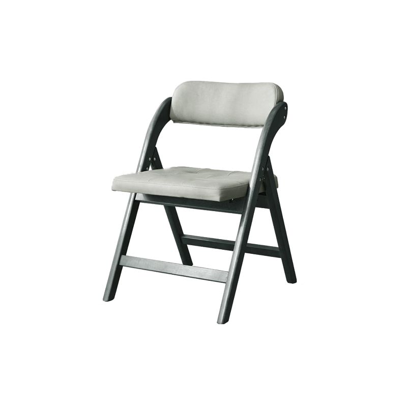 Solid Wood Dining Chair Modern Style Folding Chair for Dining Room