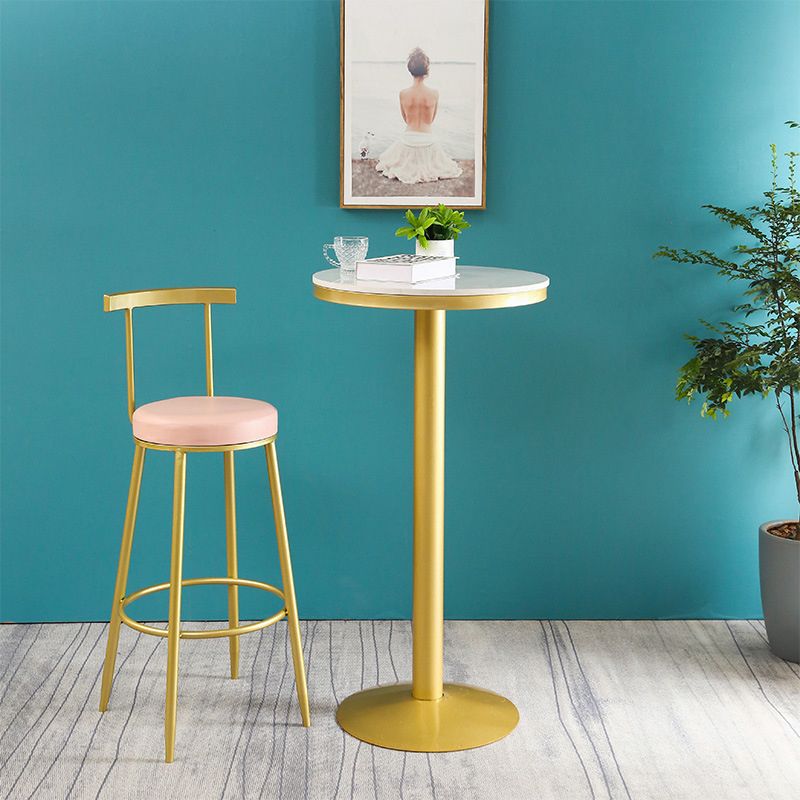 Glam 1/2/3 Pieces Sintered Stone Bar Table Set Fixed Table Counter Set