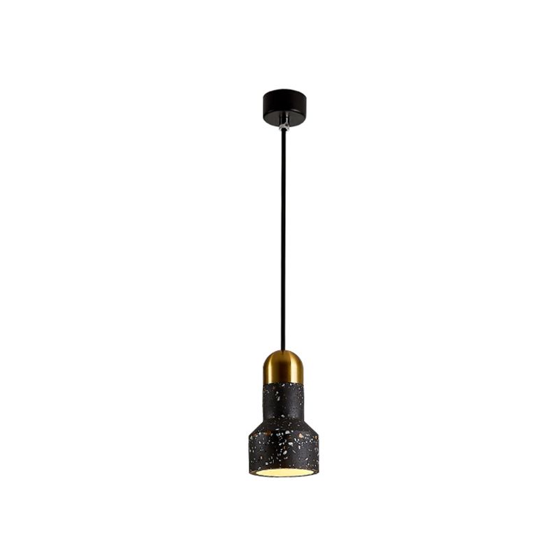Zaklampvormige woonkamer naar beneden verlichting Terrazzo 1 bol Noordse plafond hanger lamp
