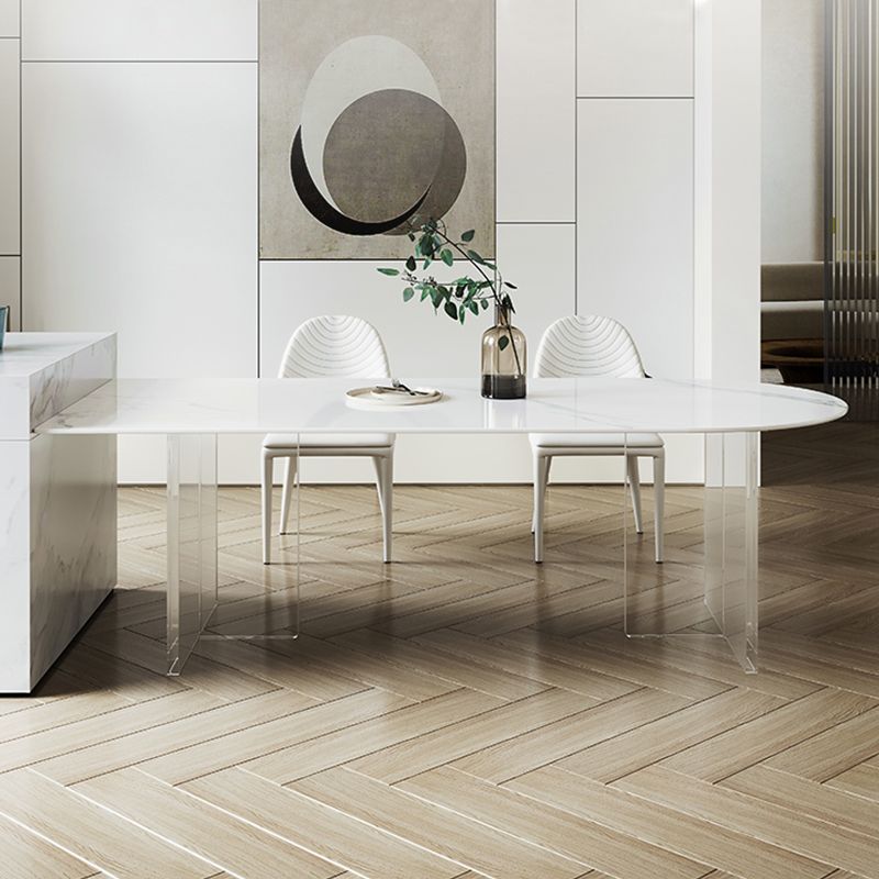 Pièces modernes 1/2/3/4/5 Pièces Ensemble de restauration Rectangle