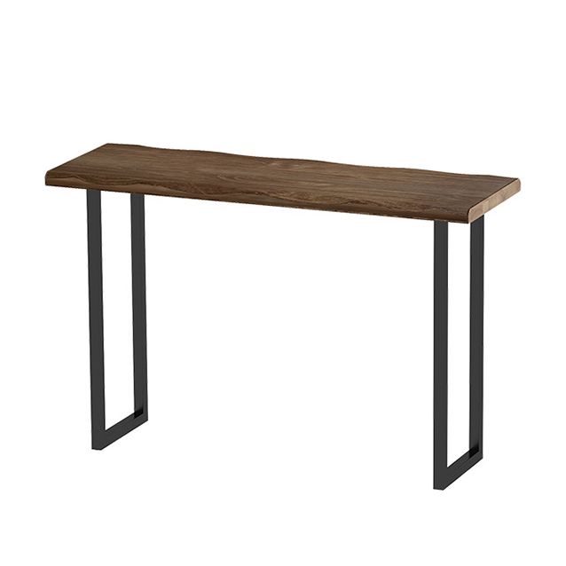 Industrial Solid Wood Bar Table Rectangle Bar Dining Room Table