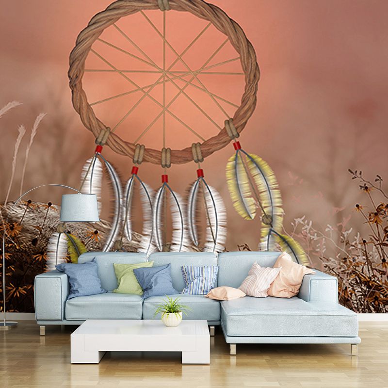 Modern Style Wall Mural Wallpaper Dream Catcher Sitting Room Wall Mural