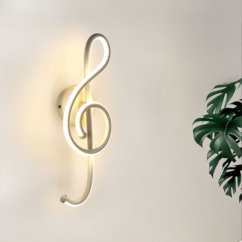 Diconcesos de apliques de pared de estilo moderno 1 Light Fonces para dormitorio de dormitorio