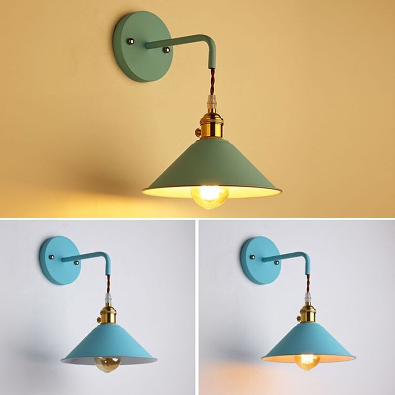 Modern Wall Lamp Household Colorful Metal Wall Mount Lighting for Sitting Room
