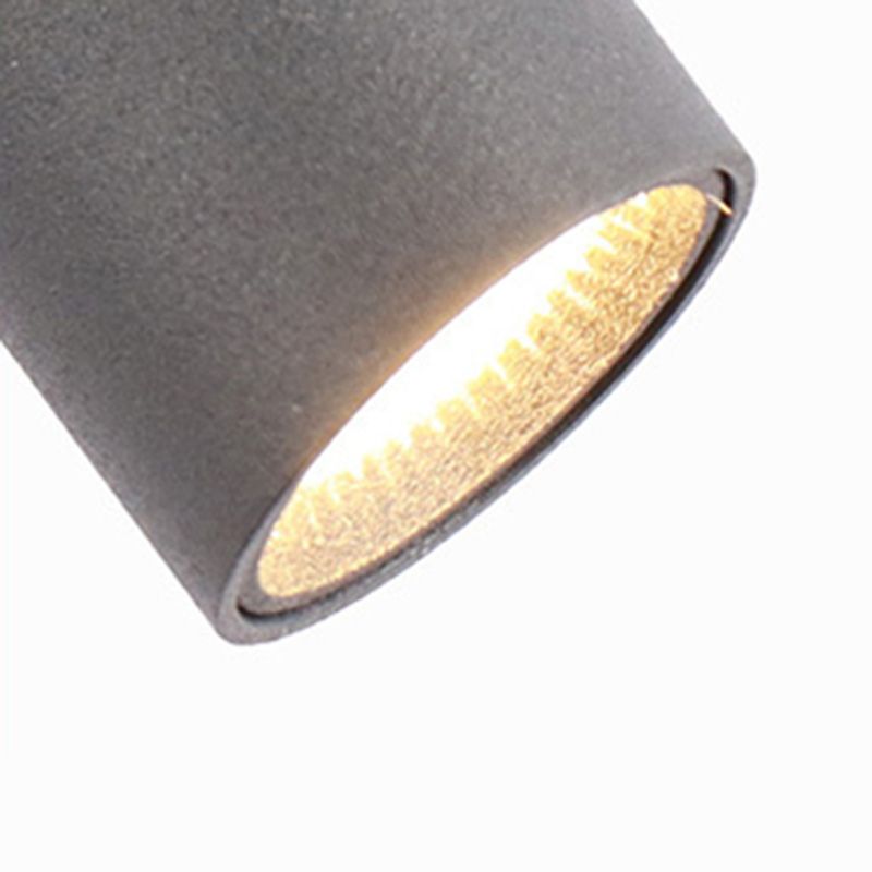 Hedendaagse minimalistische metalen wandconstructie Licht met acrylschaduw voor slaapkamer