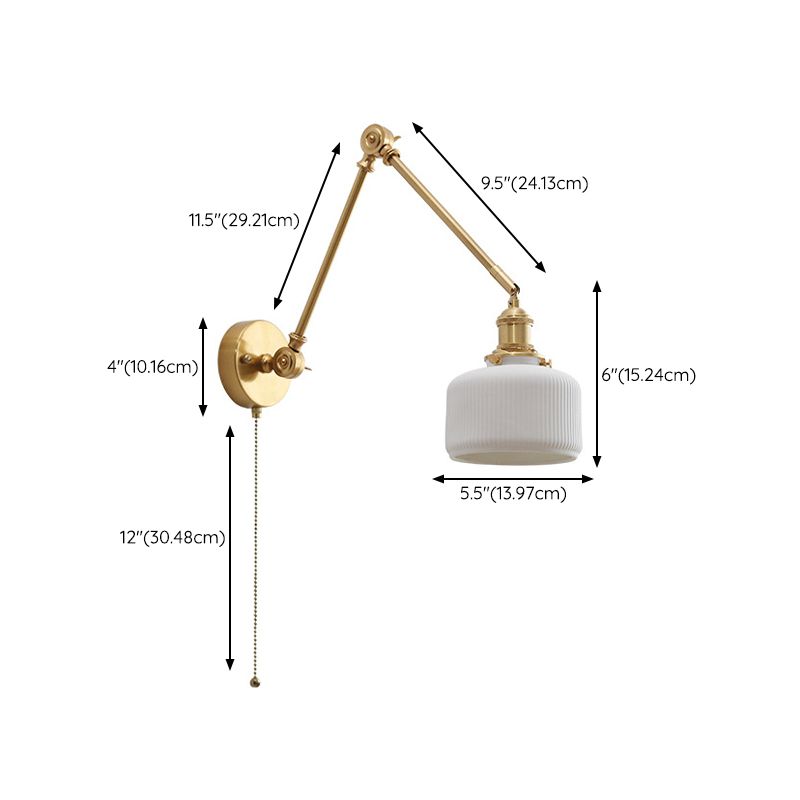 Postmodern Wall Lamp Geometric Wall Light Sconce for Sitting Room