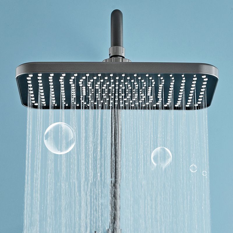 Modern Shower System Wall Mounted Spot Resist Shower System with Hand Shower