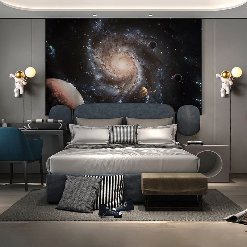 Minimalismo moderno Disparo de pared doméstica con sombra blanca para la habitación de los niños del dormitorio