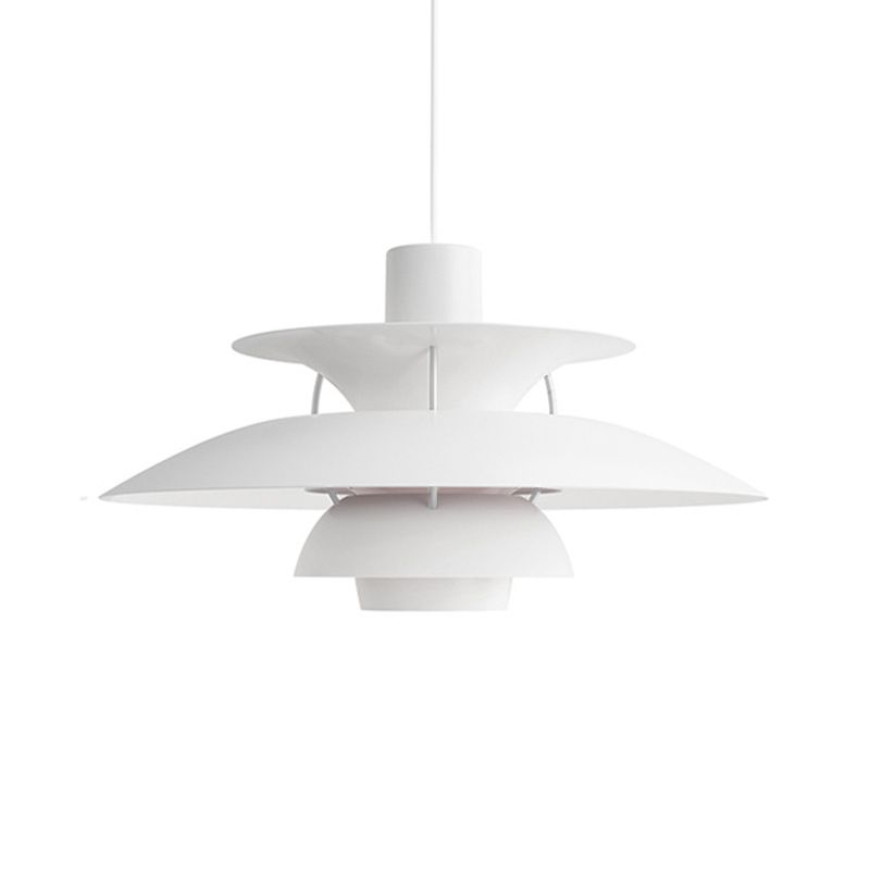 Colorful Metal Shape Hanging Light Modern Style Pendent Lighting Fixture for Sitting Room