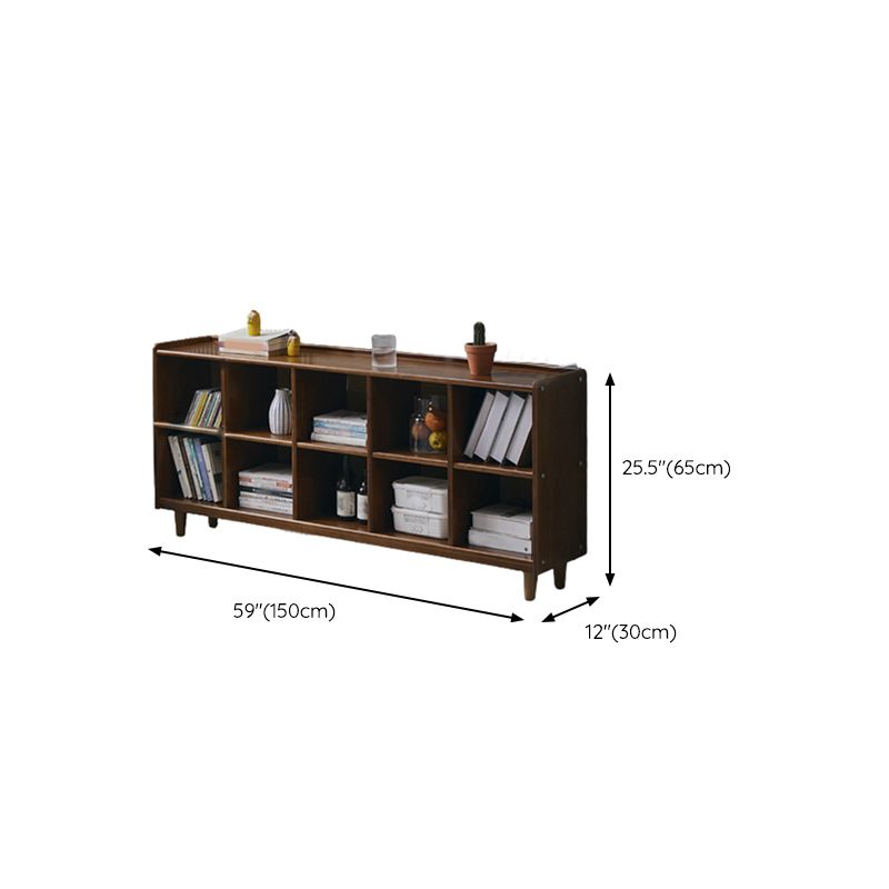 Industrial Closed Back Book Shelf Freestanding Standard Kids Bookshelf