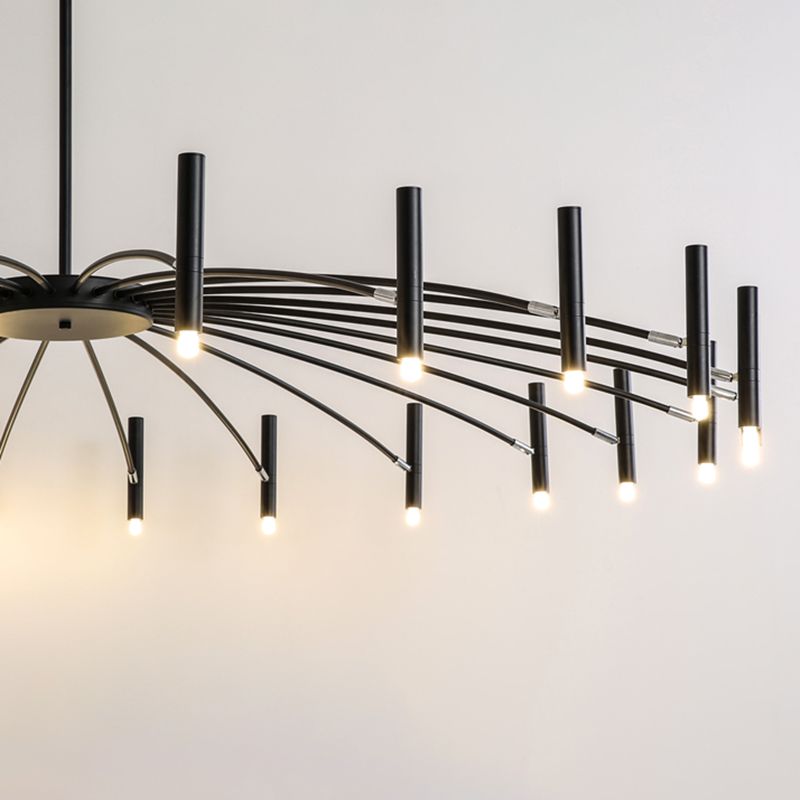 Simplicity Chandelier Light Fixture Sputnik Chandelier Pendant Light for Living Room