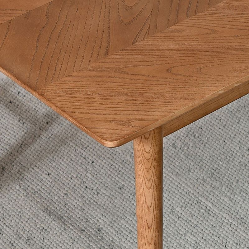 Modern Dining Set 1/4 Pcs Solid Wood Dining Table and Chairs with Bench