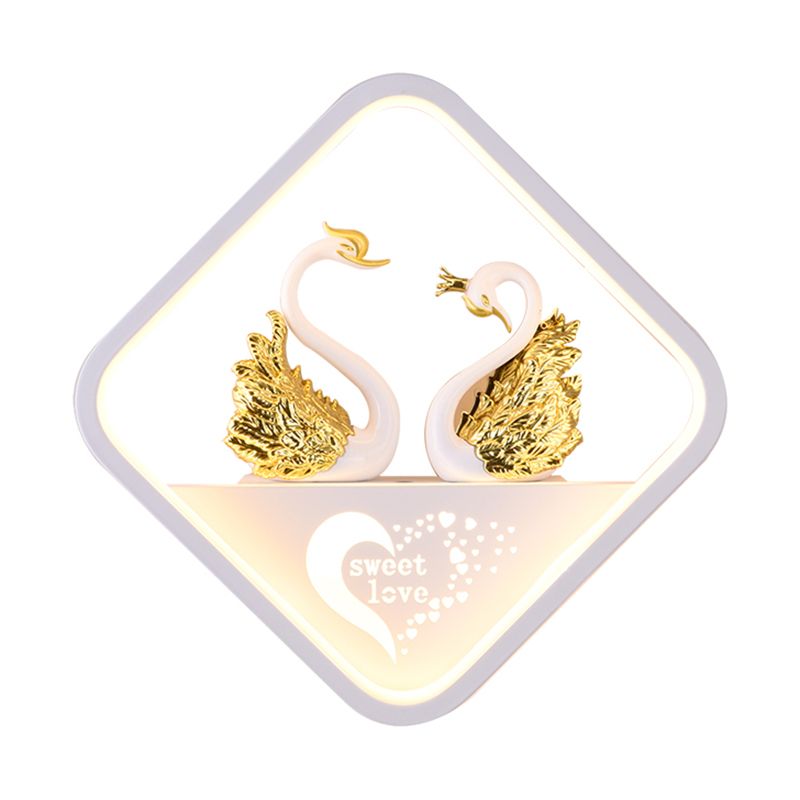 Livrage du salon Murminalisme moderne minimalisme LED MONT ÉCLAINEMENT (sans décoration)