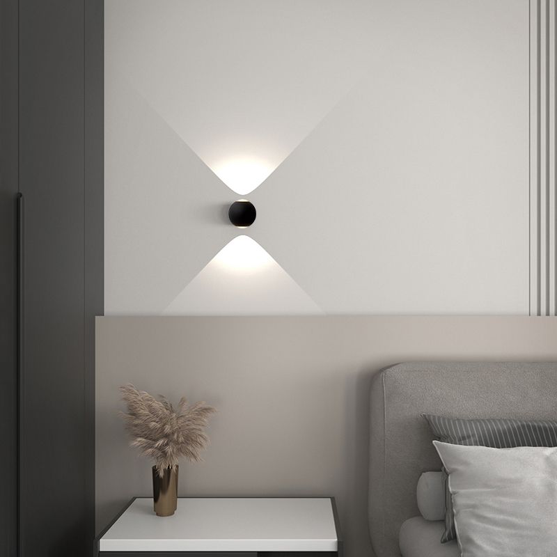 Moderne Stil Ball Wandbeleuchtung Metall Multi -Lichter Wandscheibe Jung