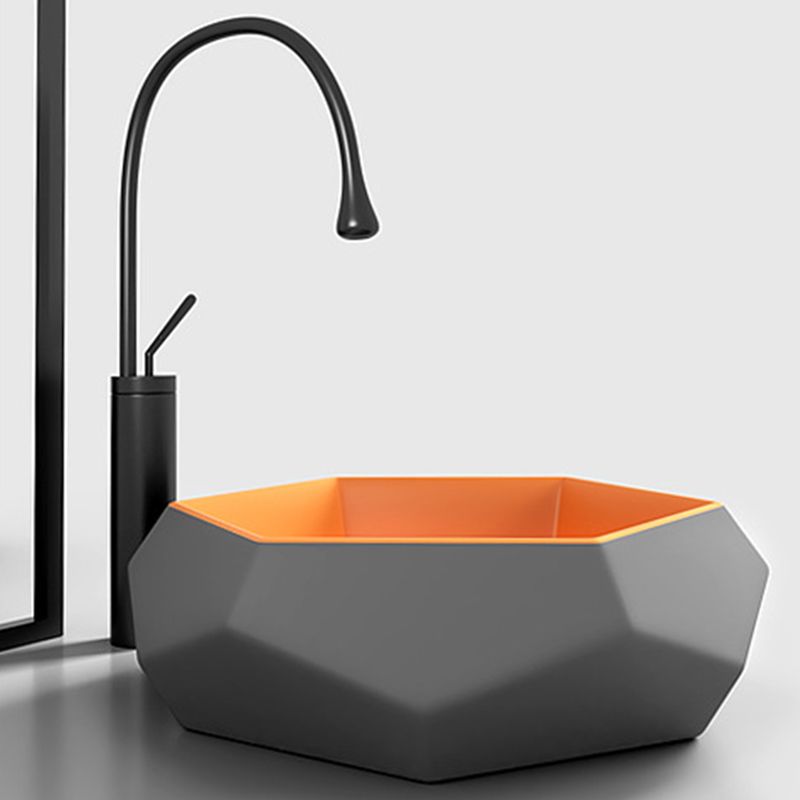 Modern Specialty Wash Stand Porcelain Vessel Lavatory Sink for Home
