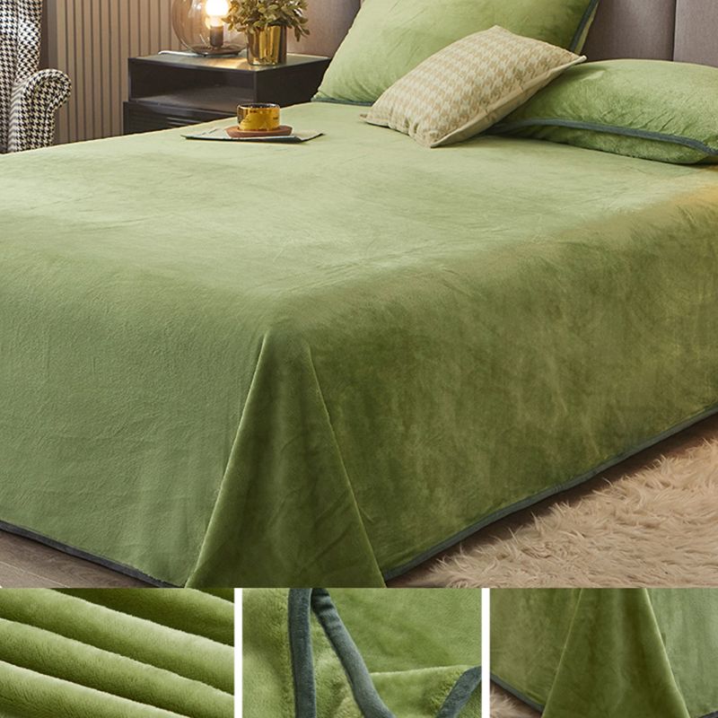 Non-Pilling Sheet Breathable Fade Resistant Flannel Bed Sheet Set