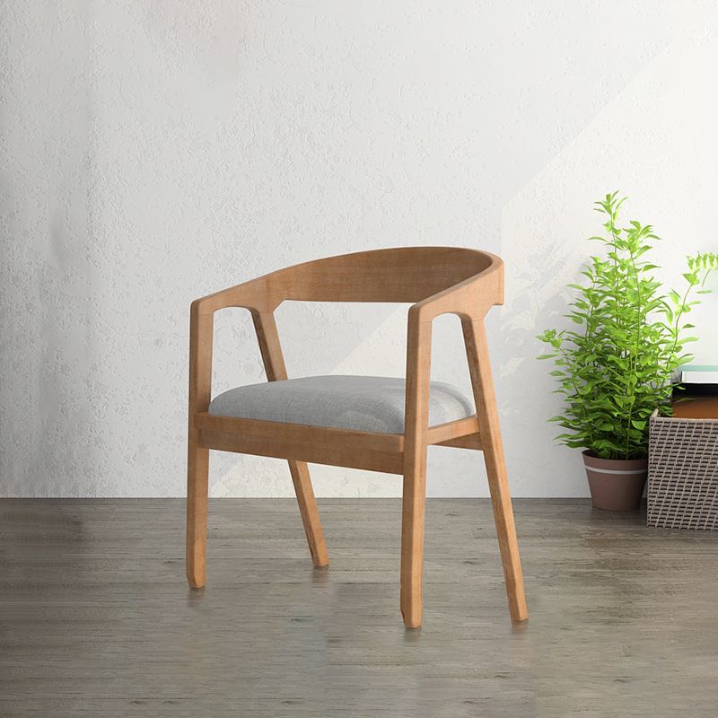 Dining Room Arm Chairs Modern Solid Wood Kitchen Side Chair for Home