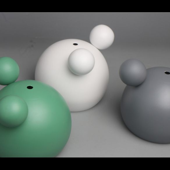 Aione a pendente a semicerbaro Sottonatura in stile minimalista in metallo il ciondolo di illuminazione