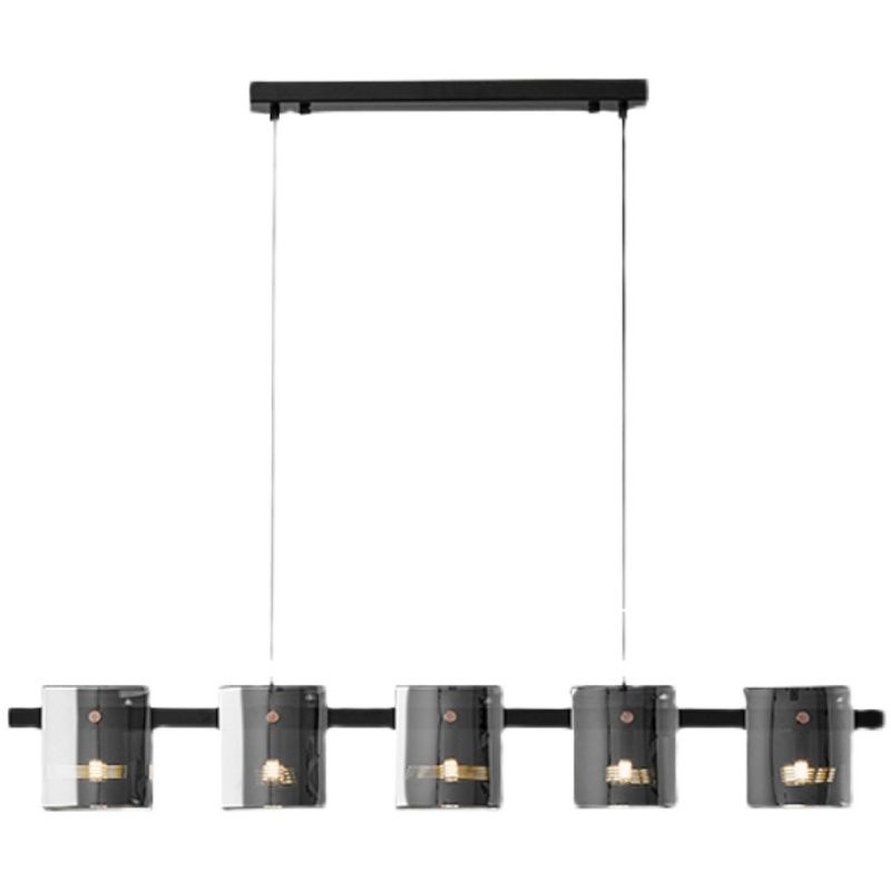 Characteristic Light Luxury Contemporary Style Hanging Island Pendant Light for Dining Room
