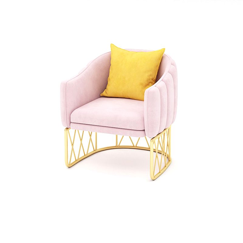 Tight Back Velvet Sofa with Pillows for Apartment 25.59" Wide