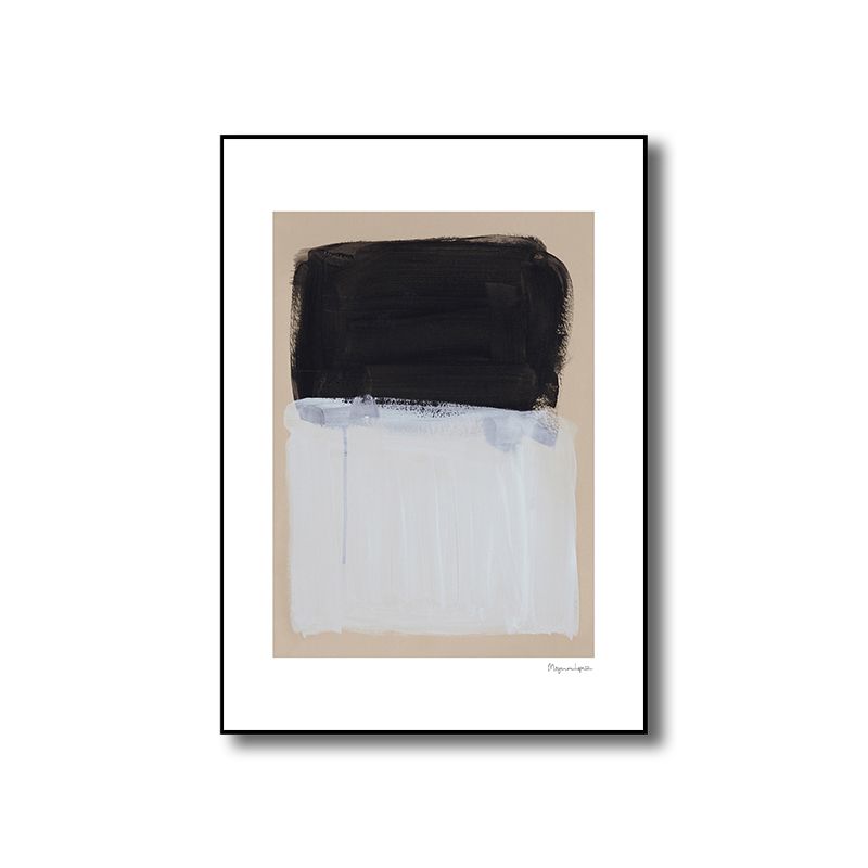 Pastellfarbene nordische Leinwand mit abstraktem Druck, Wandkunst-Dekor für das Wohnzimmer