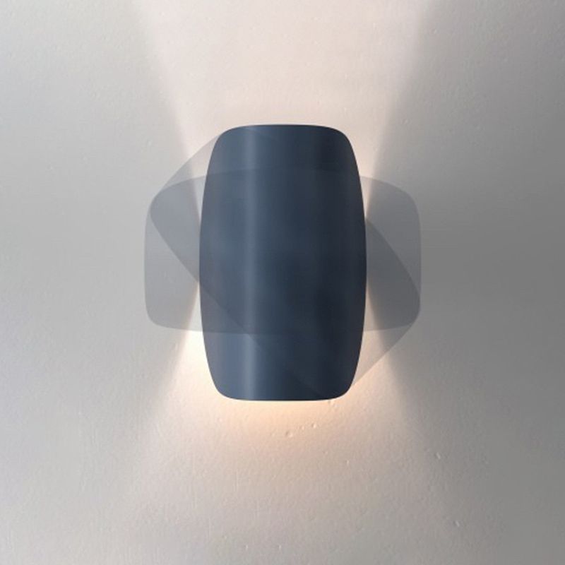 1 Light Geometric Wall Mounted Lamp Contemporary Metal Wall Light Sconces