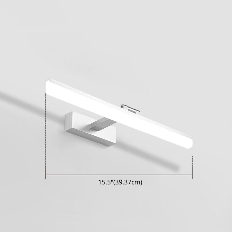 Bathroom LED Mirror Cabinet Lamp Modern Bath Light in 3 Color Finish