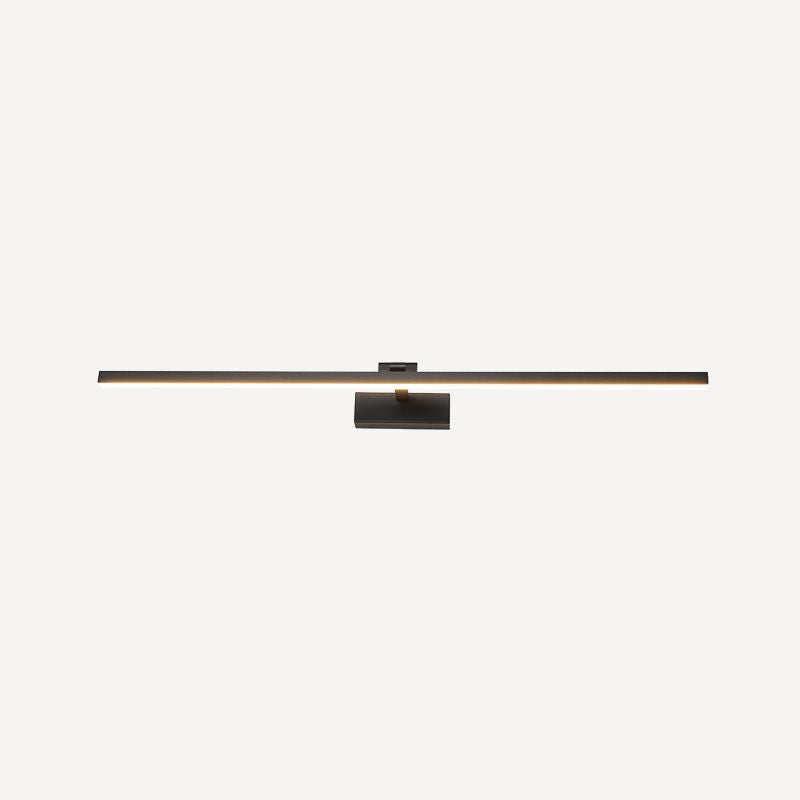 Minimalismus Leuchtenlicht 1-Licht-Aluminium Linear Wandmontage Licht für Badezimmer