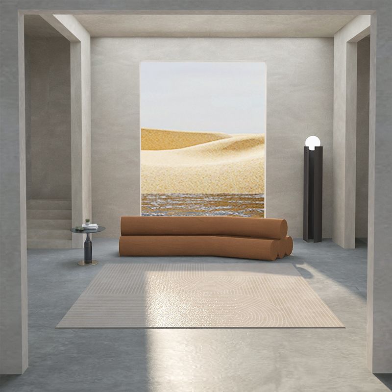 Artistical Indoor Rug Modern PVC Carpet Stain Resistant Area Rug for Living Room