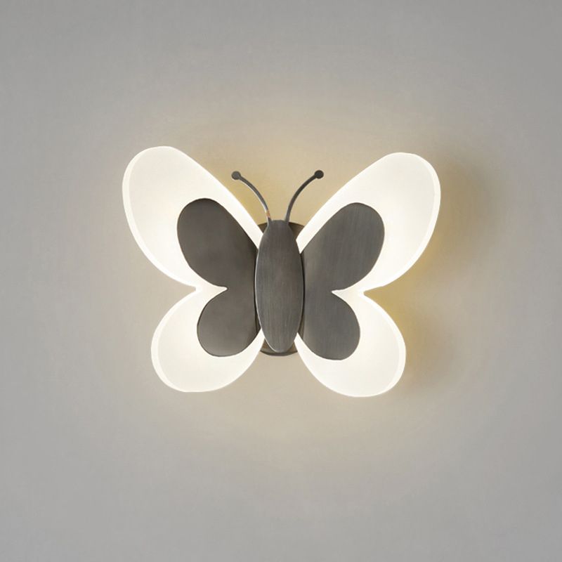 1-Light Geometric Wall Sconce Light Modern Metal Wall Sconce Lighting