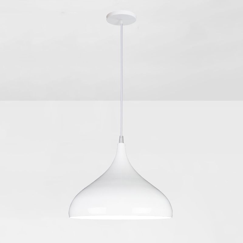 Macaron Matel Hanging Light, Nordic 1-Light Pendant Lighting for Living Room