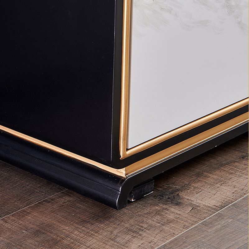 Contemporary 35.43" H Cabinet Wooden Accent Cabinet with Door