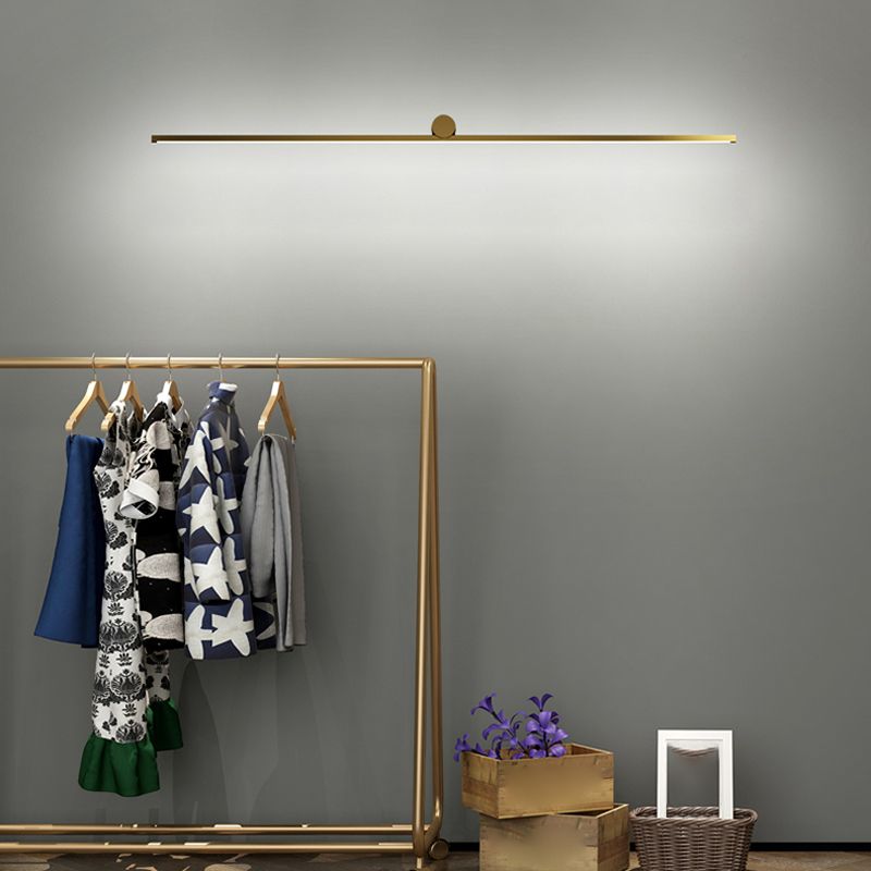 Metal Linear Wall Lighting Fixture Modern LED Wall Mount Light Fixture