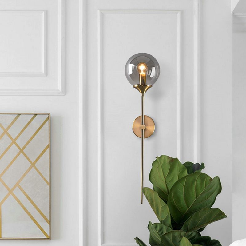 Eigentijdse stijl potloodarm wandwandverlichtingsglas slaapkamer sconce verlichtingsarmatuur