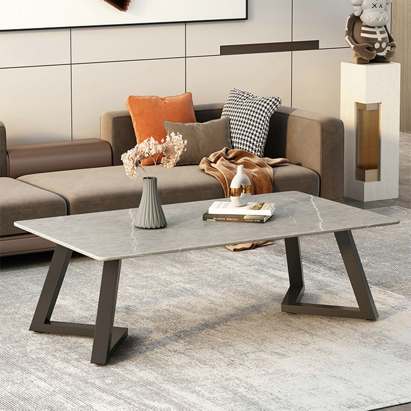 Slate Top Coffee Cocktail Table Frame Rectangle Coffee or End Table