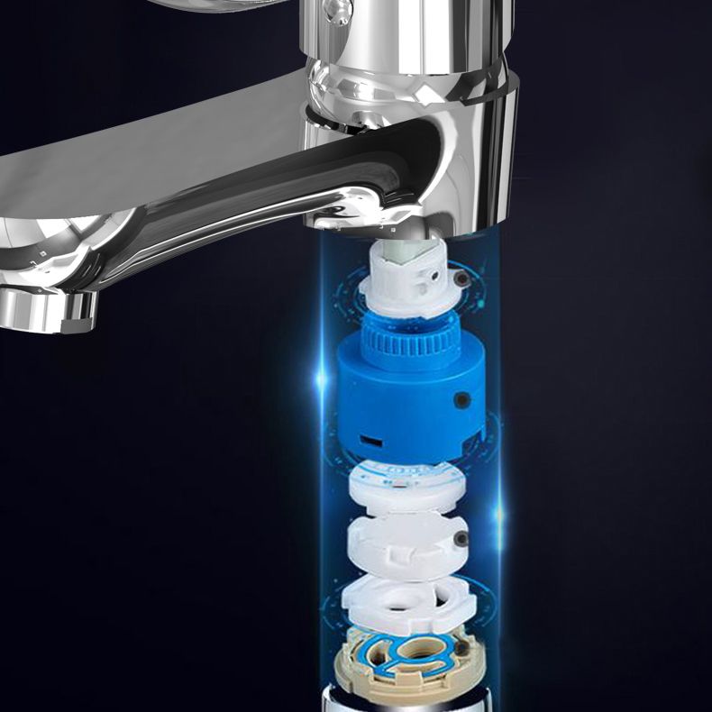 American Classic Vessel Sink Bathroom Faucet Low Arc Lever Handle Faucet
