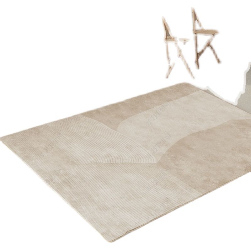 Tappeto moderno del tappeto area di colore del salotto in poliestere tappeto anti-slip easy care tappeto