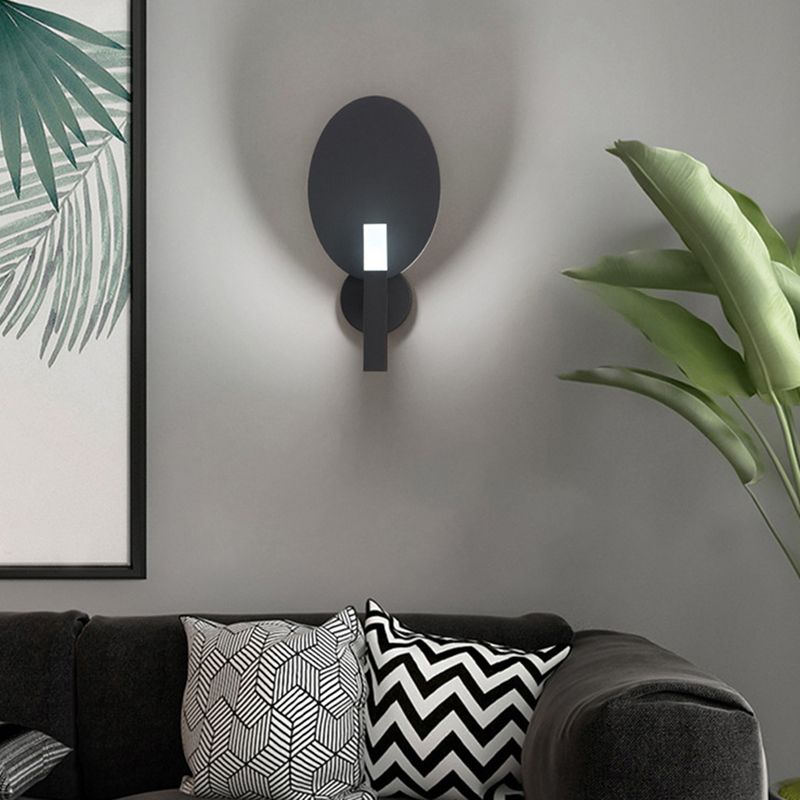 1-Light Geometric Wall Lights Modern Metal Wall Light Fixture