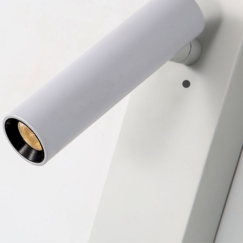 Square Shape Metal Wall Light Modern Style 2 Lights Wall Mount Light