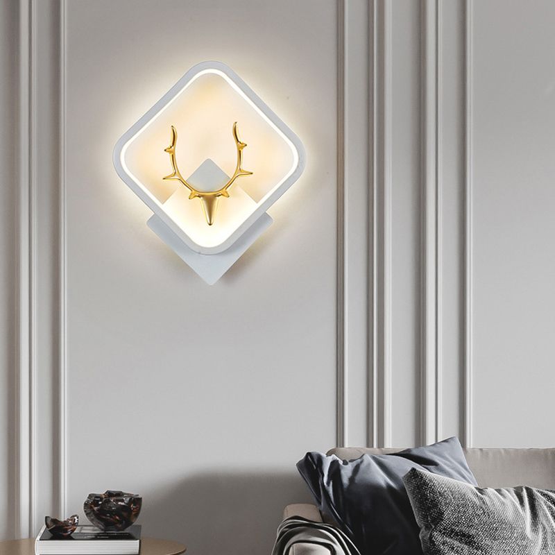 Nordic Modern Style Wall Mount Light Simple LED Mur Mall Appince lampe pour le salon