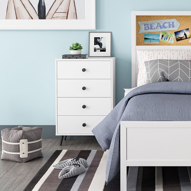 Contemporary Vertical Lingerie Chest Wood Storage Chest Dresser for Home Office