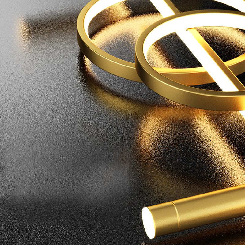 Acrylic Linear Island Light Contemporary Simplicity Hanging Lighting Fixtures for Restaurant