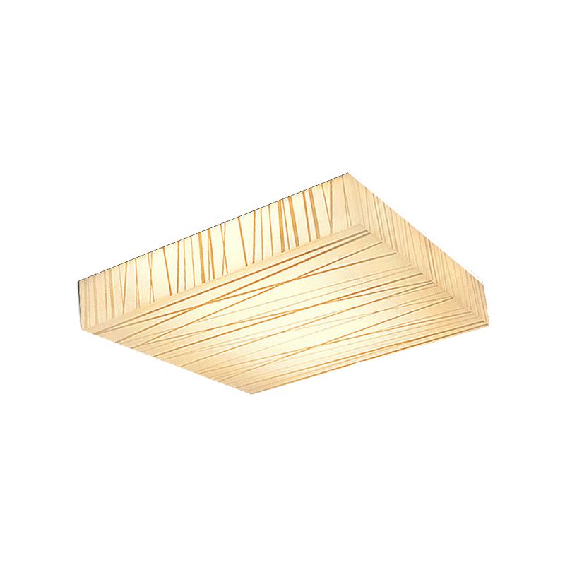 Plafonnier LED carré en acrylique, luminaire de plafond Simple et élégant pour hôtel et bureau, blanc