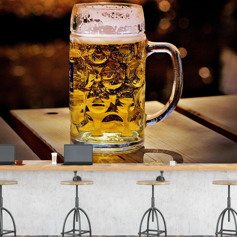 Hedendaagse fotografie Biermuurschildering Lichte kleur Commercieel gebruik Muurkunst voor Club Decor
