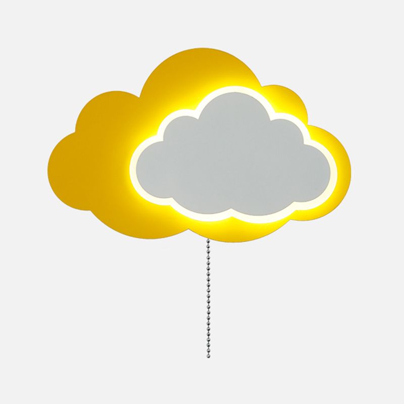 Modern Style Unique Shape Wall Sconce Metal Wall Light for Bedroom