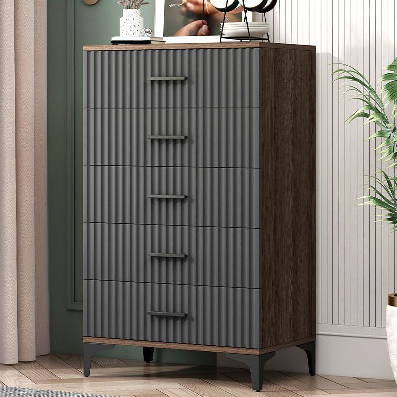 Contemporary Lingerie Chest Wood Storage Chest Dresser for Home
