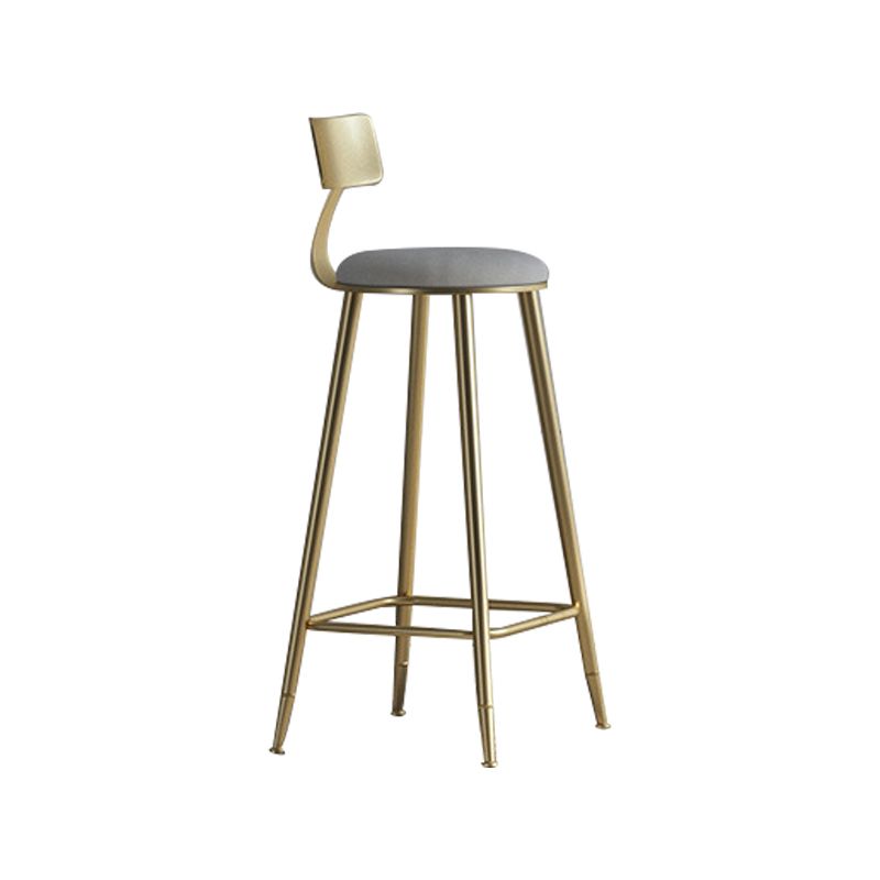 Metal and Wood Bar Set 1/2/3 Pieces Modern Round Bar Stool and Table