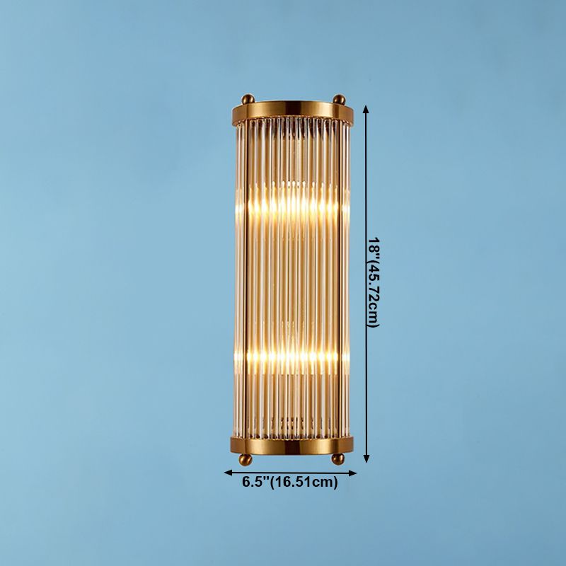 Crystal Linear Wall Sconce Lights Modern Multi Lights Multi Lights Lampes murales